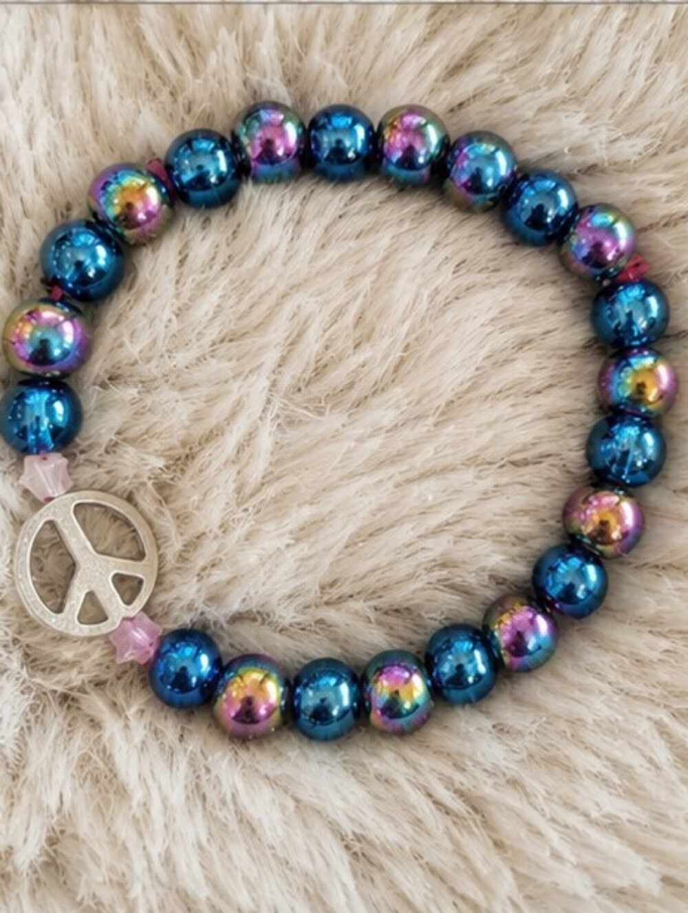 Peace Sign Bracelet